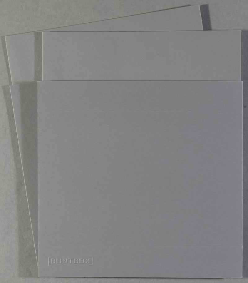 BUNTBOX Geschenkboxen L 3,6 l - 26,6 x 17,2 x 7,8 cm grau