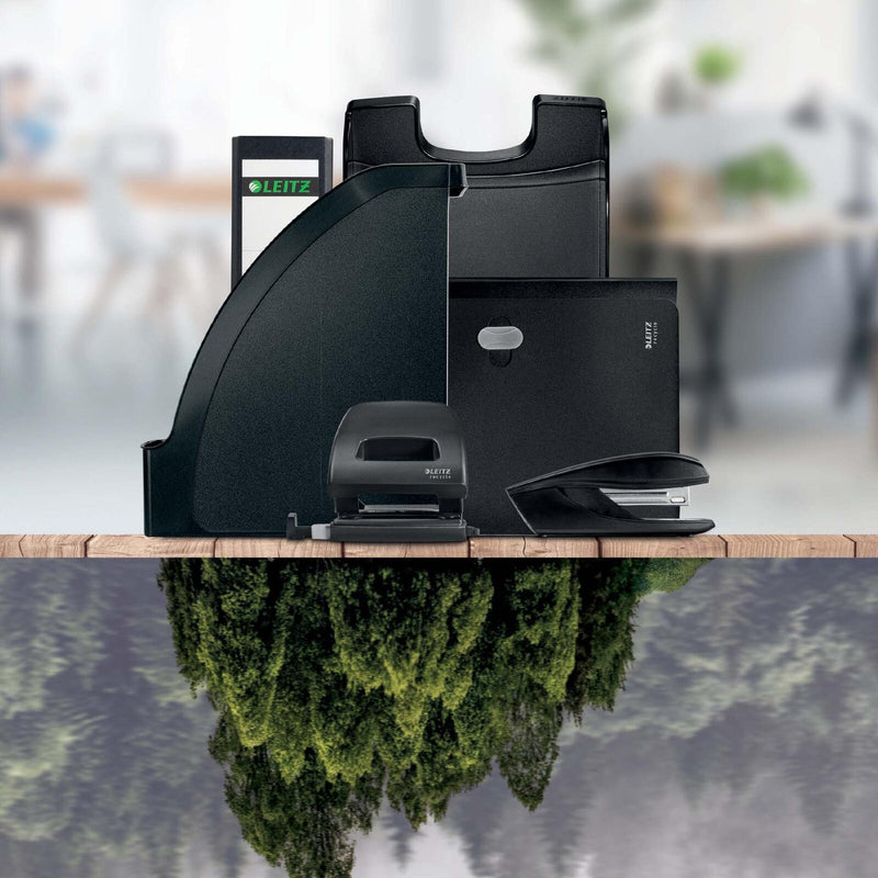LEITZ recycle 3915 Ordnungsmappe DIN A4 12 -Fach schwarz