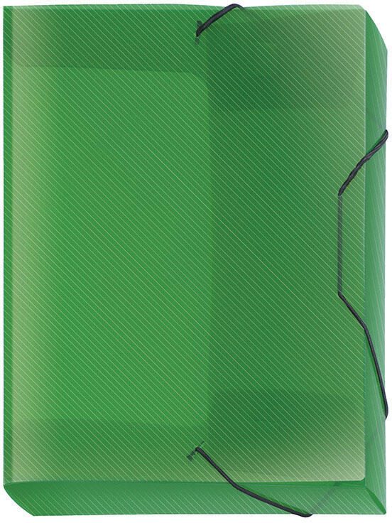 VELOFLEX Heftbox 2.5 cm DIN A4 transparent grün