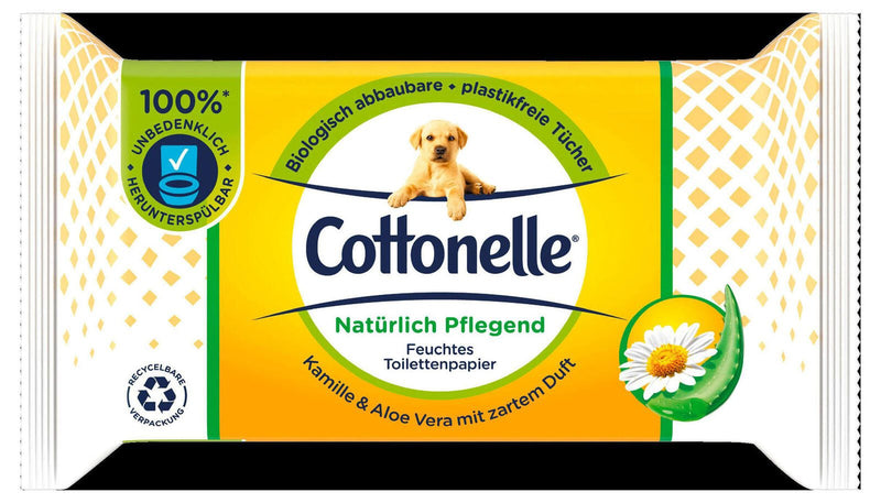 Cottonelle Feuchttücher Natürlich Pflegend 1-lagig