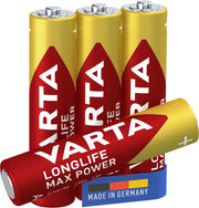 VARTA Batterien LONGLIFE Max Power Micro AAA 1.5 V