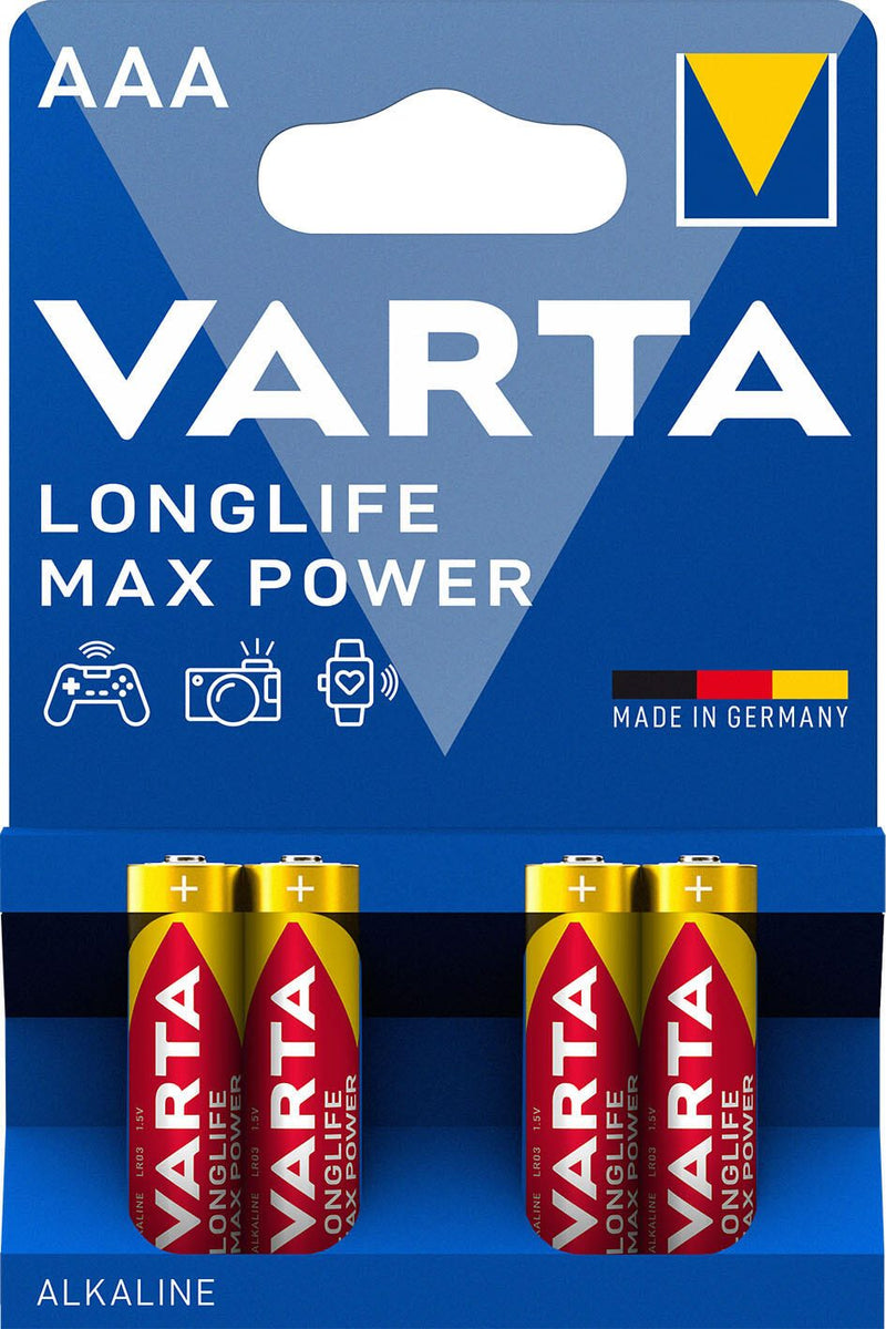 VARTA Batterien LONGLIFE Max Power Micro AAA 1.5 V