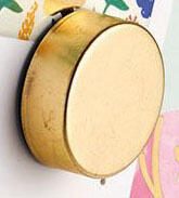 Zeller Magnete Ø 2,3 x 0,9 gold