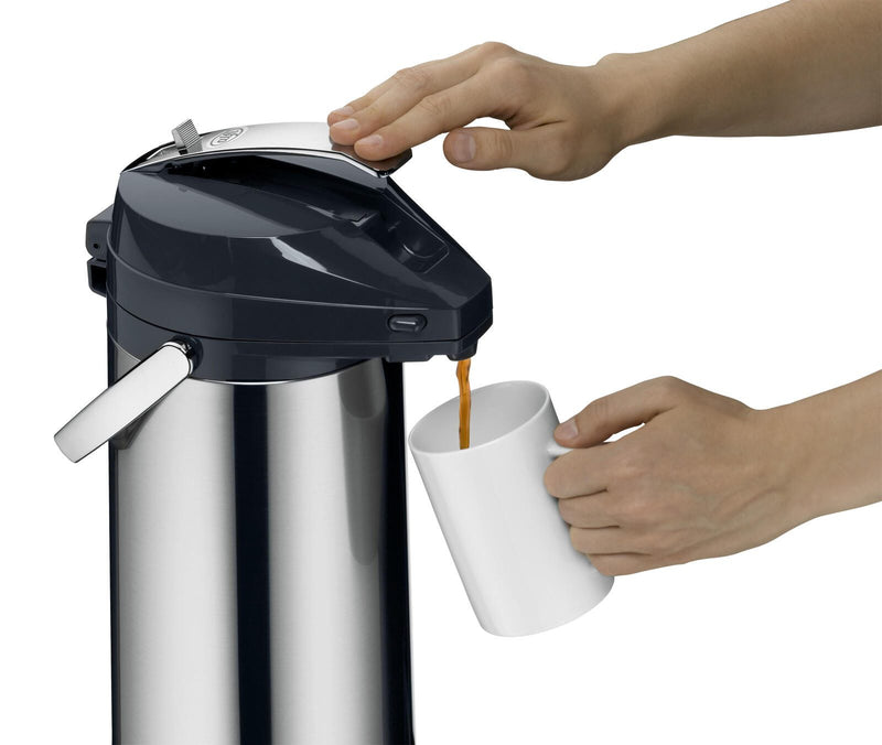 alfi Isolierkanne 2,2 l silber