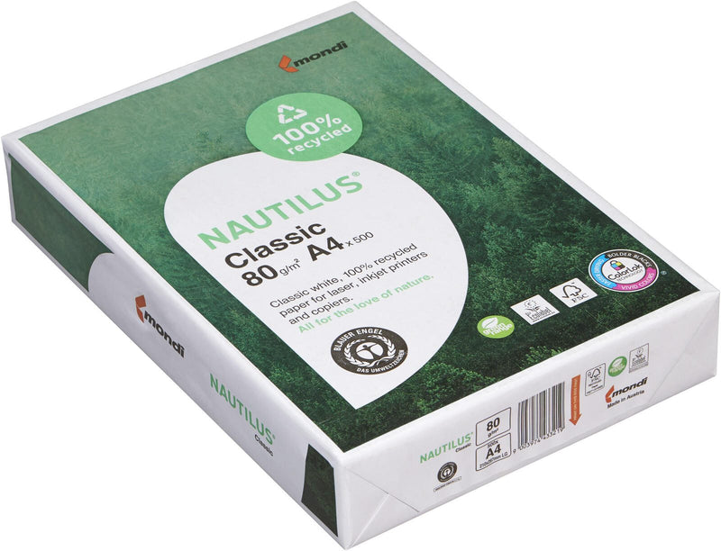 NAUTILUS® Recyclingpapier DIN A4 80 g/m²