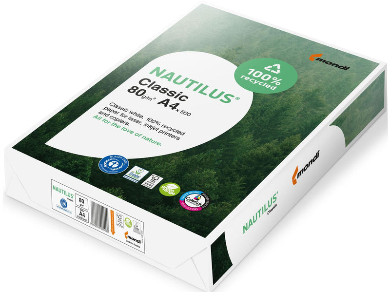 NAUTILUS® Recyclingpapier DIN A4 80 g/m²