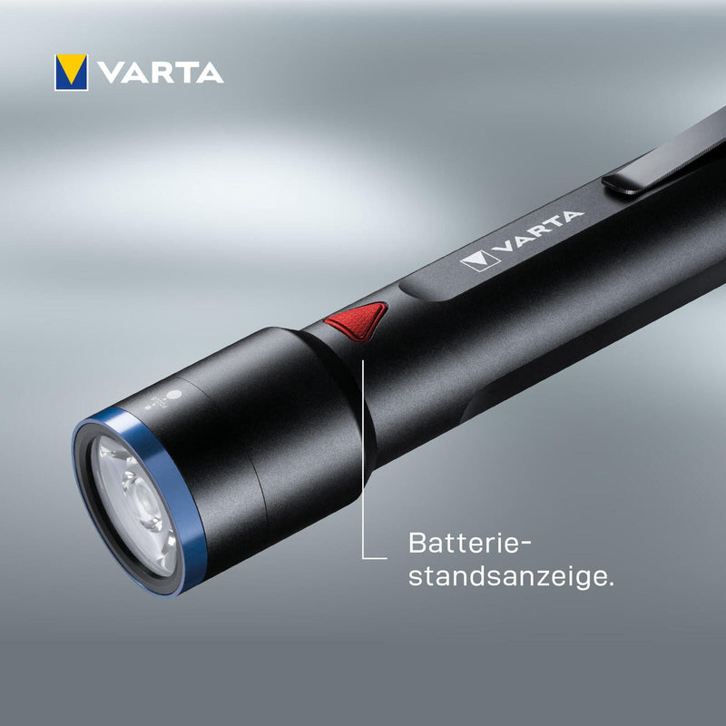 VARTA Taschenlampe 23.5 cm schwarz
