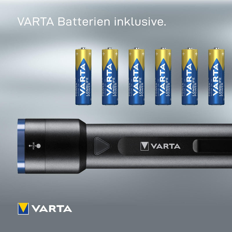 VARTA Taschenlampe 23.5 cm schwarz