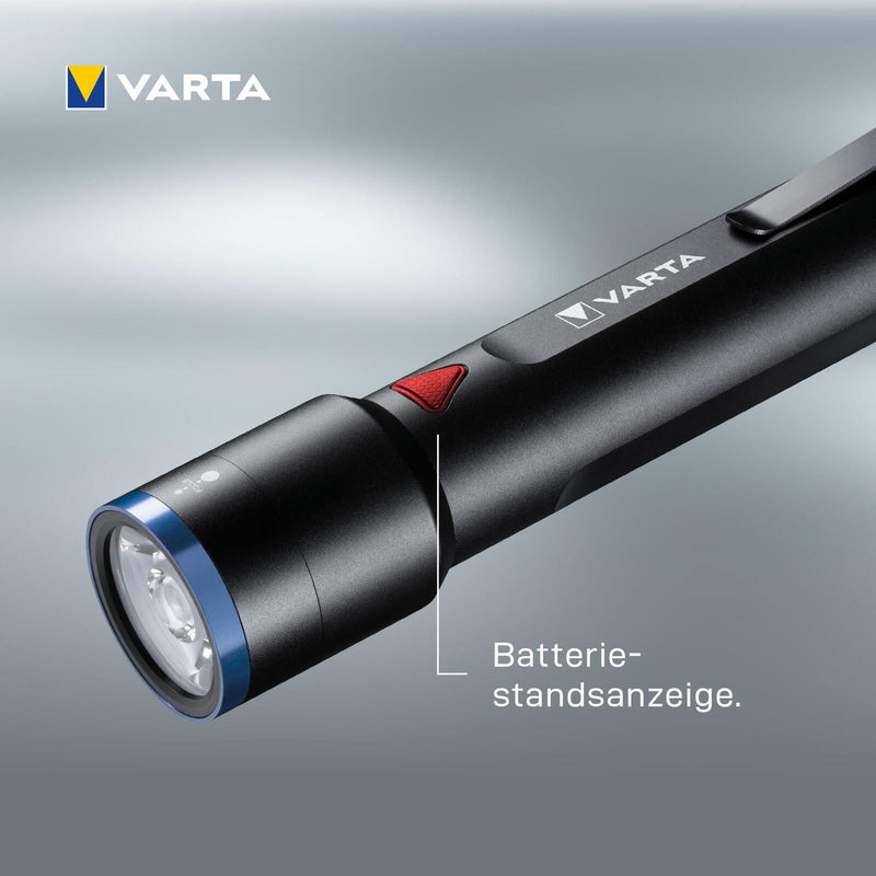 VARTA Taschenlampe 23.5 cm schwarz