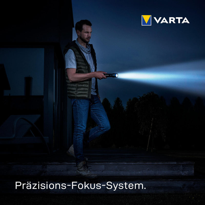 VARTA Taschenlampe 23.5 cm schwarz