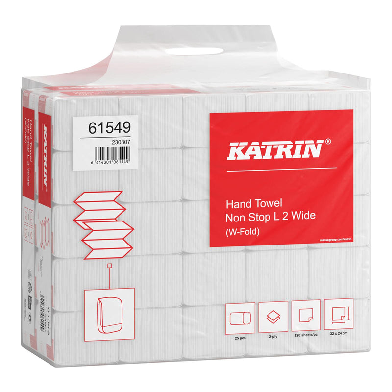 KATRIN Papierhandtücher Non Stop L2 2-lagig