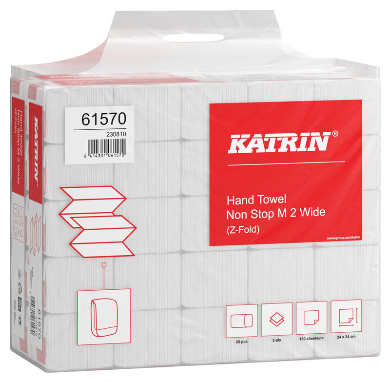 KATRIN Papierhandtücher Non Stop M2 wide 2-lagig