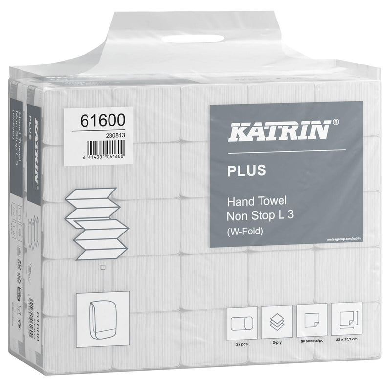 KATRIN Papierhandtücher PLUS Non Stop L3 3-lagig