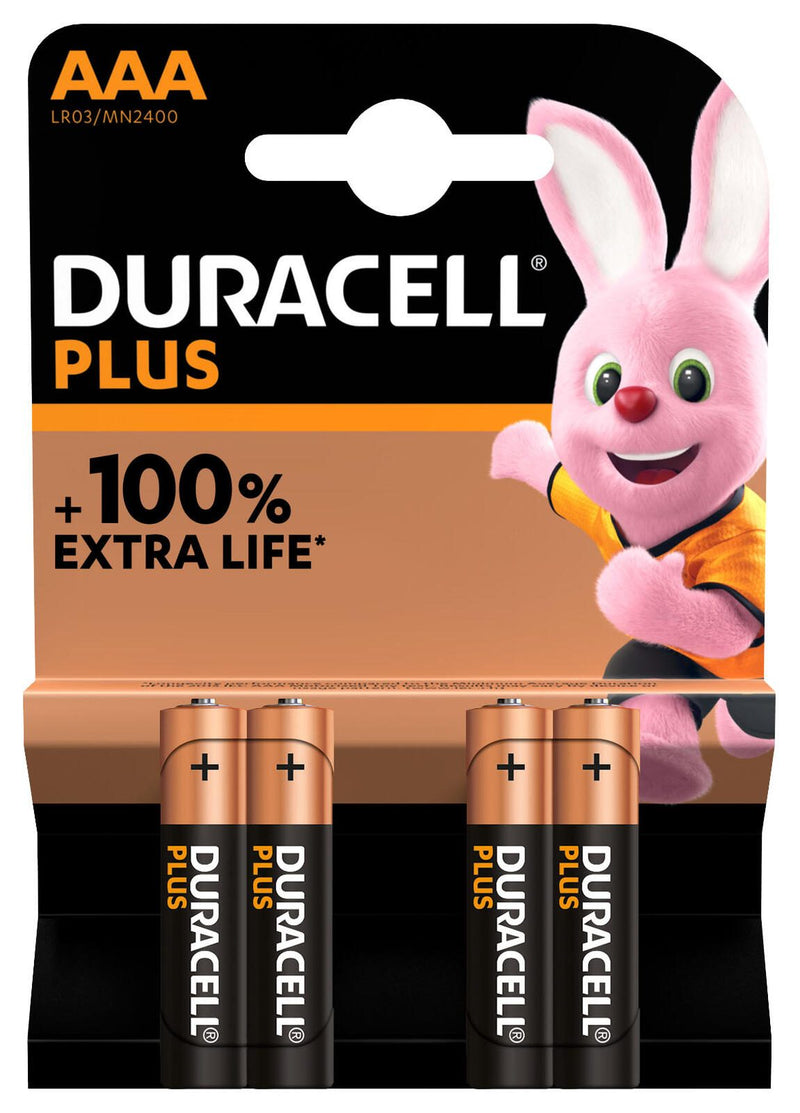 DURACELL Batterien PLUS Micro AAA 1.5 V