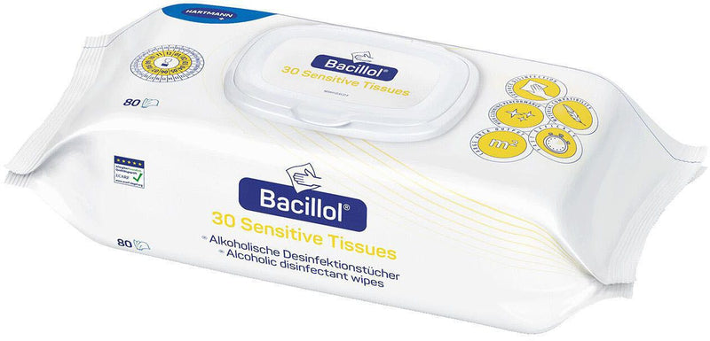 HARTMANN Desinfektionstücher Bacillol® 30 Sensitive Tissue 80 Tücher