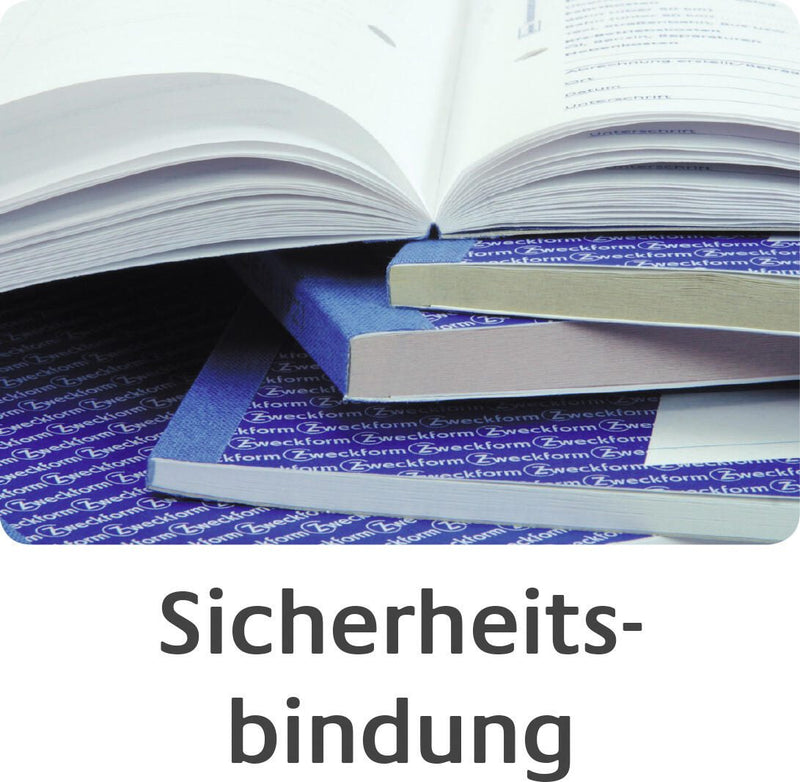 AVERY Zweckform Formularbücher Auftrag DIN A5 2x 50 Seiten