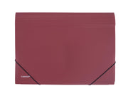 FolderSys Fächermappe DIN A4 12-Fach bordeaux