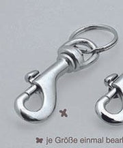 WEDO Karabinerhaken silber