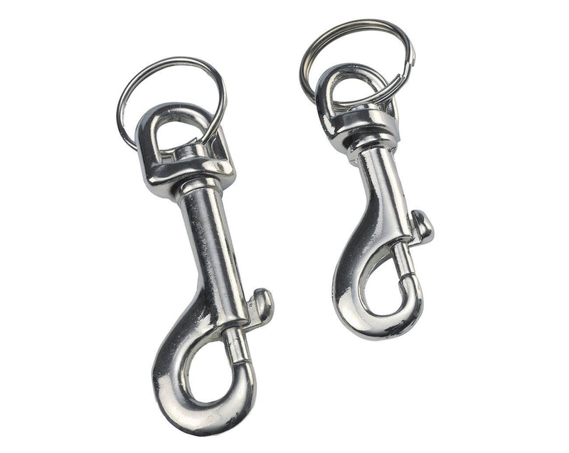 WEDO Karabinerhaken silber