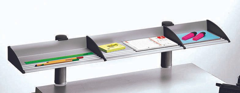 novus Briefablagen-System 100,0 x 19,5 x 21,6 cm anthrazit