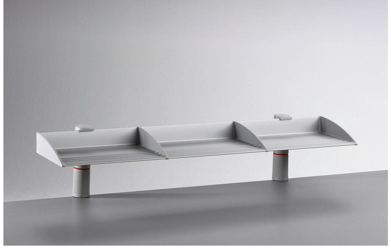 novus Briefablagen-System 100,0 x 19,5 x 21,6 cm lichtgrau