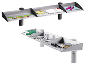 novus Briefablagen-System 100,0 x 19,5 x 21,6 cm lichtgrau