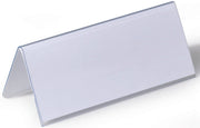 DURABLE Tischnamensschilder transparent 15 cm x 6.1 cm