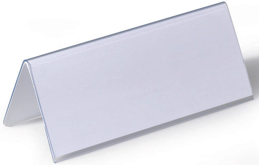 DURABLE Tischnamensschilder transparent 15 cm x 6.1 cm