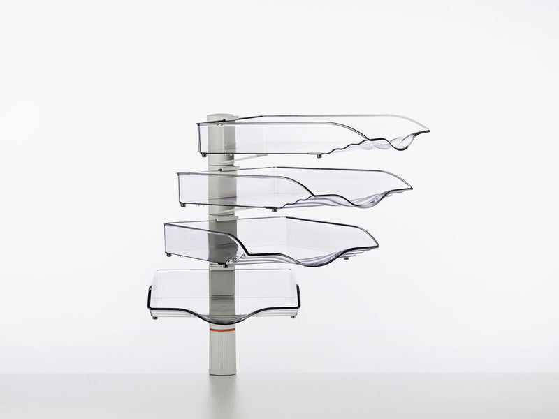 novus Briefablage-Schwenkflügler 26,4 x 39,4 x 50,0 cm lichtgrau