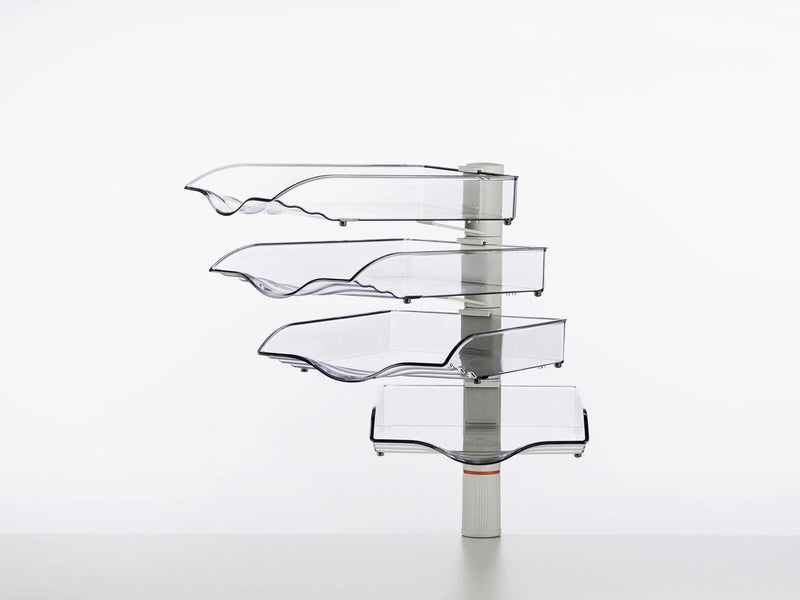 novus Briefablage-Schwenkflügler 26,4 x 39,4 x 50,0 cm lichtgrau