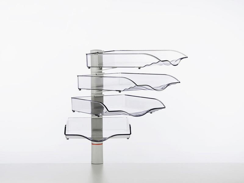 novus Briefablage-Schwenkflügler 26,4 x 39,4 x 50,0 cm lichtgrau