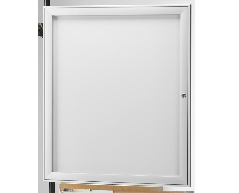 Showdown® Displays S Schaukasten 4x DIN A4 keine-Fach alusilber