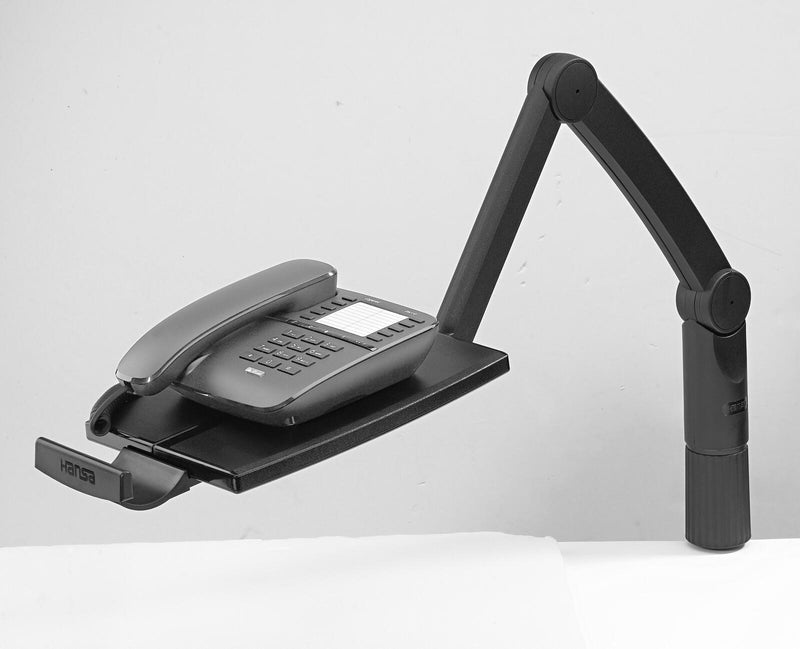styro Telefonschwenkarm schwarz
