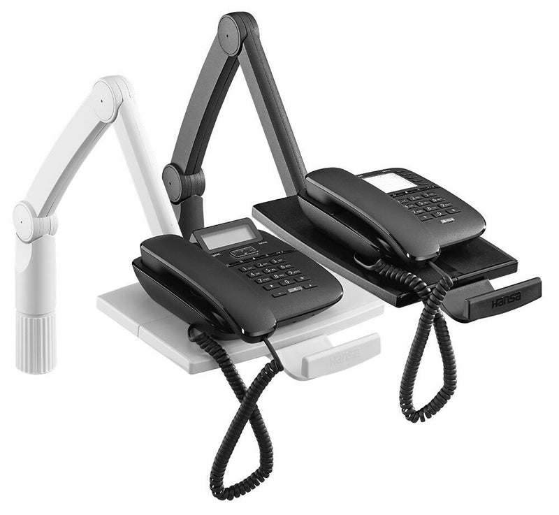 styro Telefonschwenkarm schwarz