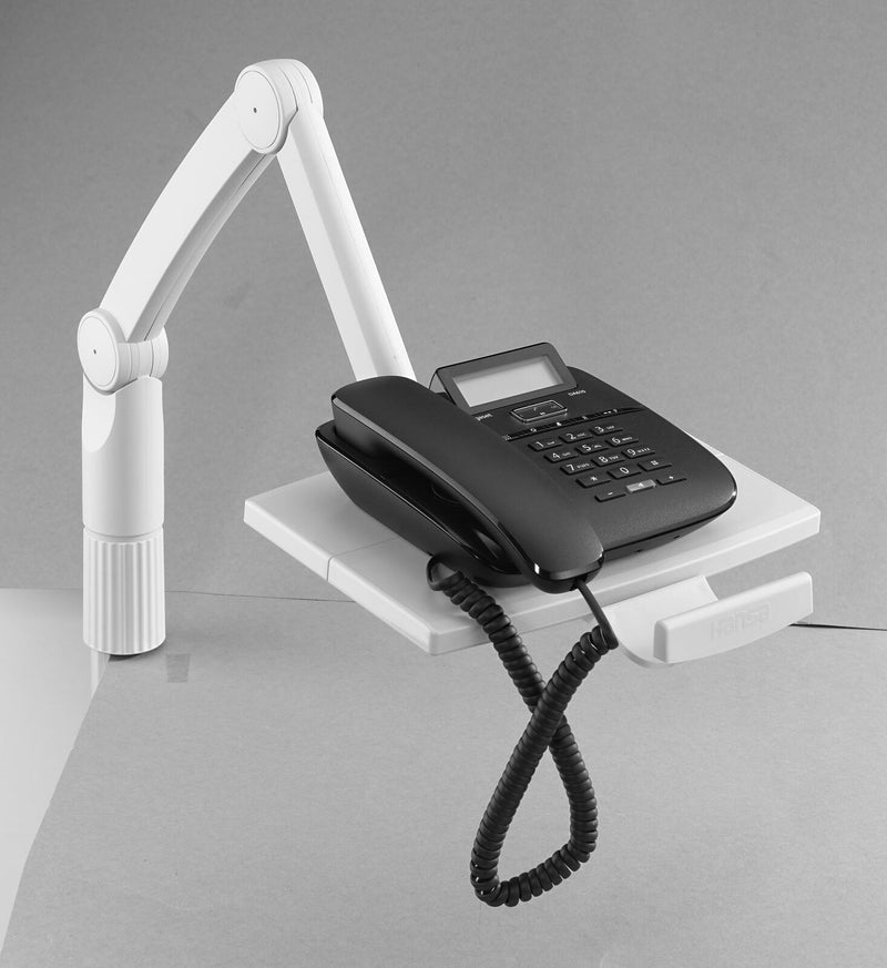 styro Telefonschwenkarm lichtgrau