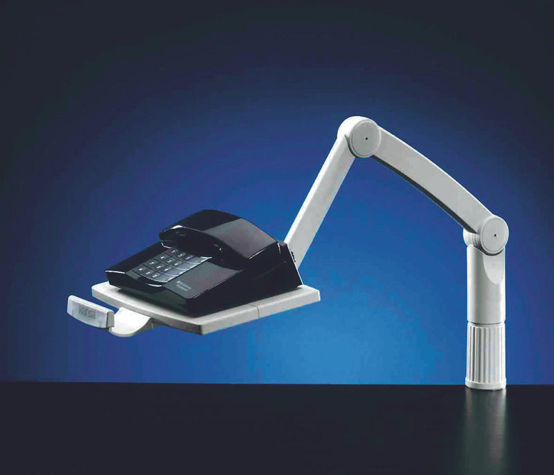 styro Telefonschwenkarm lichtgrau