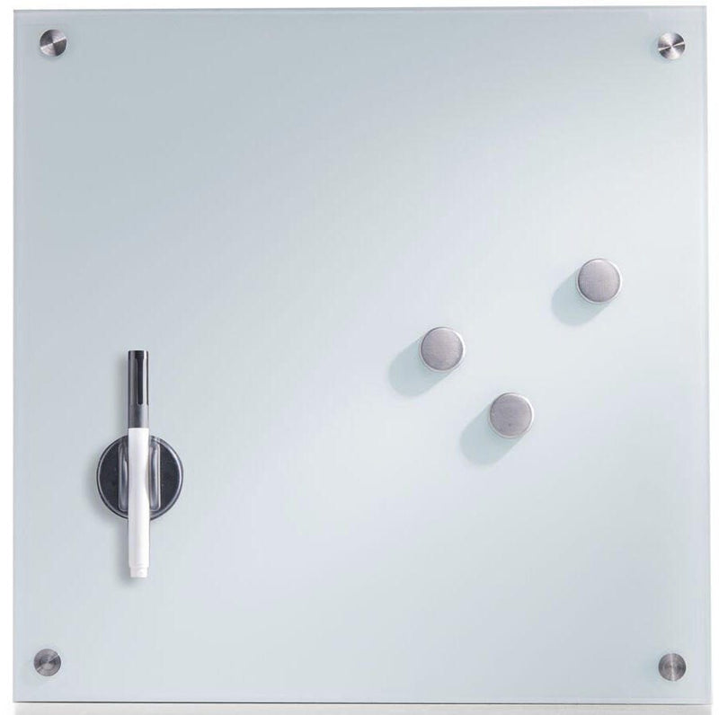 Zeller Glas-Magnettafel 40,0 x 40,0 cm weiß