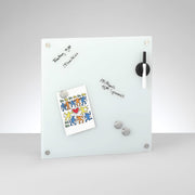 Zeller Glas-Magnettafel 40,0 x 40,0 cm weiß