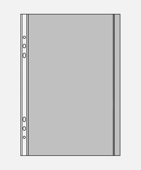 LEITZ Gleitverschlussbeutel A5 transparent