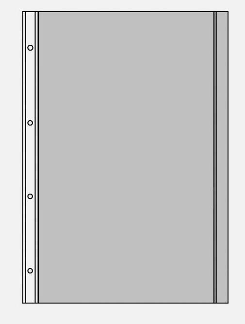 LEITZ Gleitverschlussbeutel A5 transparent