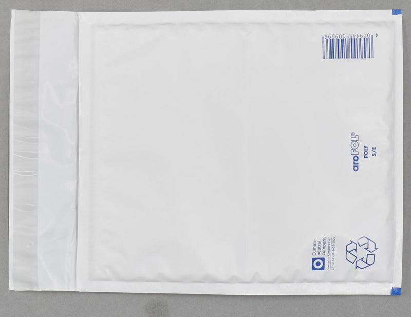 aroFOL® POLY 5/E Luftpolstertaschen für DIN C5 weiß