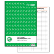 SIGEL Formularbuch Post-Eingang-/Ausgangsbuch DIN A4 50 Seiten