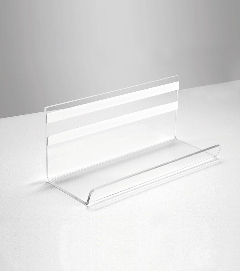 SIGEL artverum Stiftablage 17,0 x 7,0 x 7,5 cm glasklar