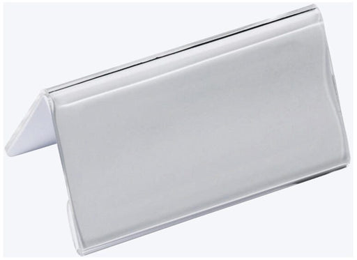 DURABLE Tischnamensschilder transparent 10 cm x 5.2 cm