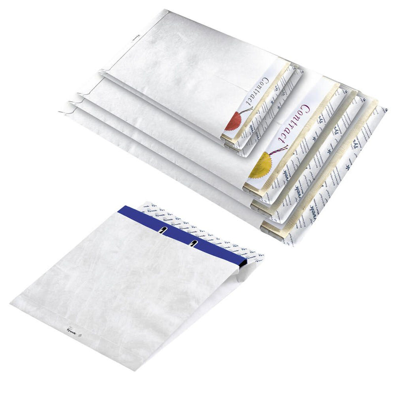 BONG Tyvek® Expander Faltentaschen DIN C4 weiß