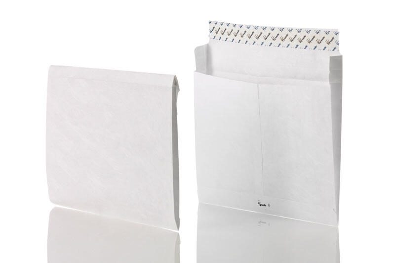 BONG Tyvek® Expander Faltentaschen ca. DIN C4 weiß