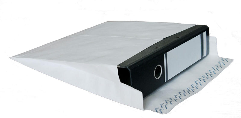 BONG Tyvek® Expander Faltentaschen ca. DIN C4 weiß