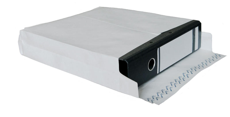 BONG Tyvek® Expander Faltentaschen ca. DIN C4 weiß