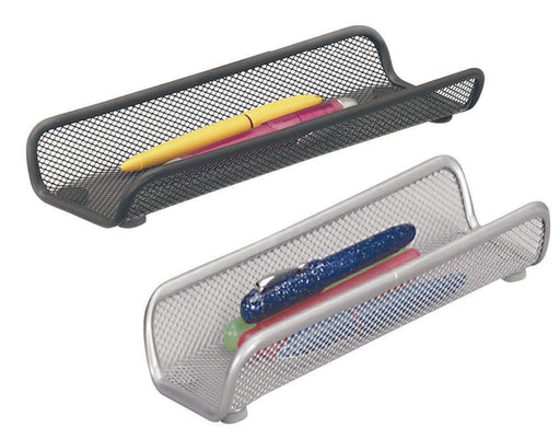 Zeller Meshline Stiftablage 25,0 x 9,2 x 3,5 cm alufarben