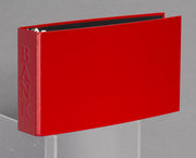 VELOFLEX Bankringbuch 2-Ringe DIN A6 quer 4.5 cm hellrot